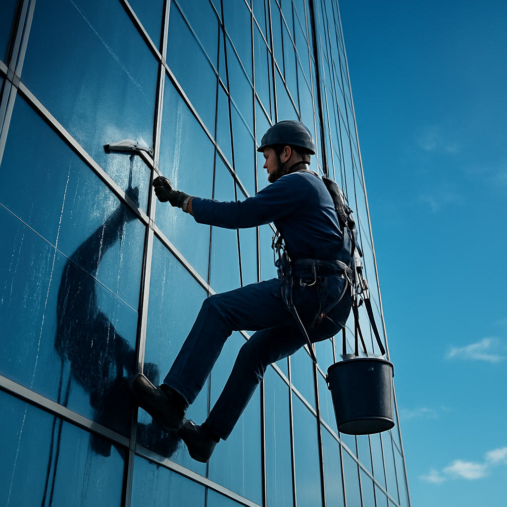 High-Level Window Cleaning